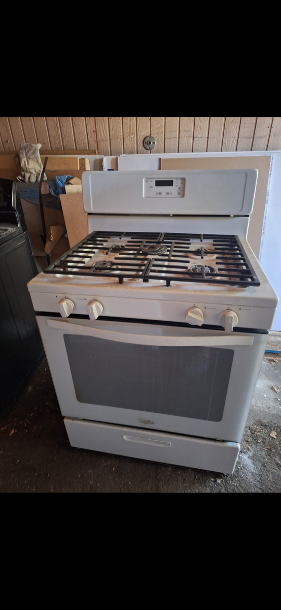 White gas stove