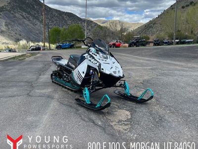 2025 Polaris® 9R RMK KHAOS 165 White and Teal