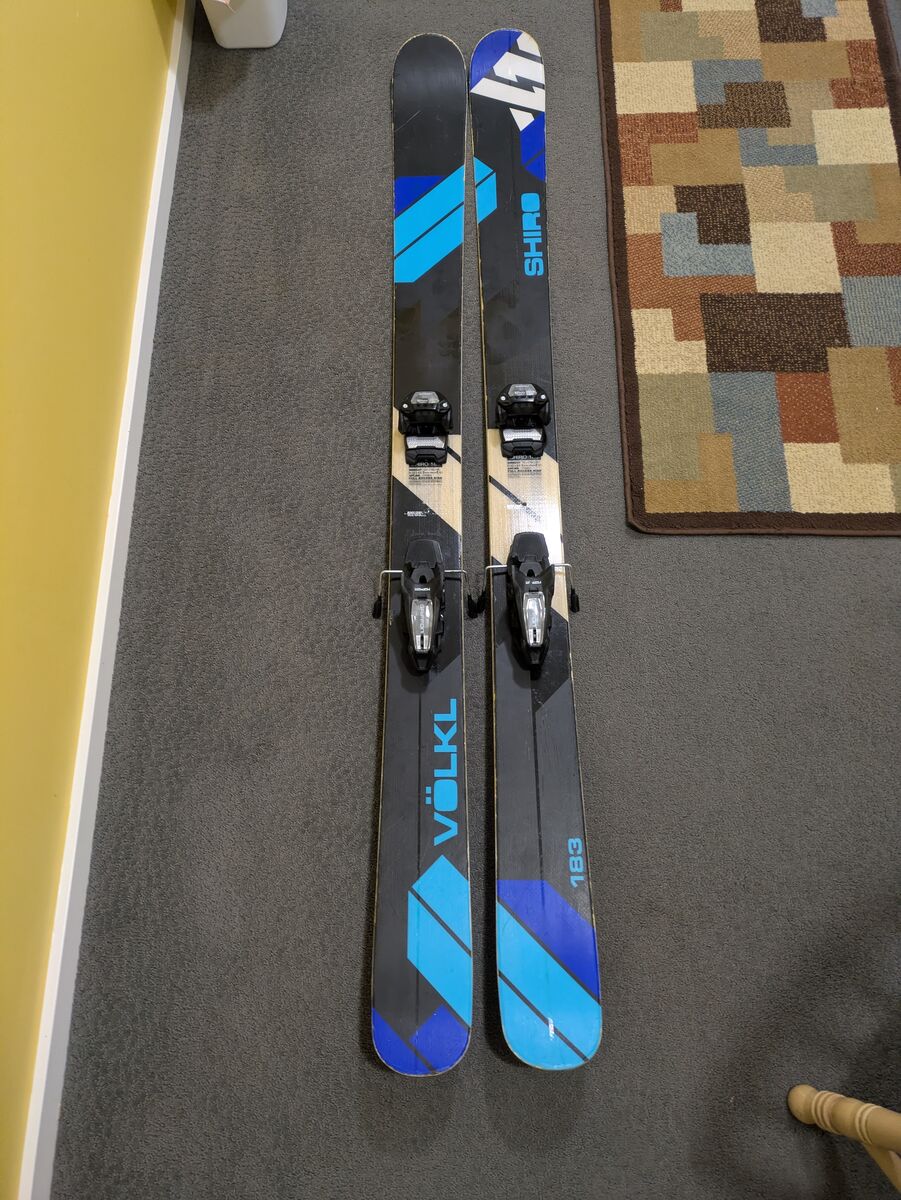 Legendary Volkl Shiro Skis! (w/ Marker Griffon bindings)