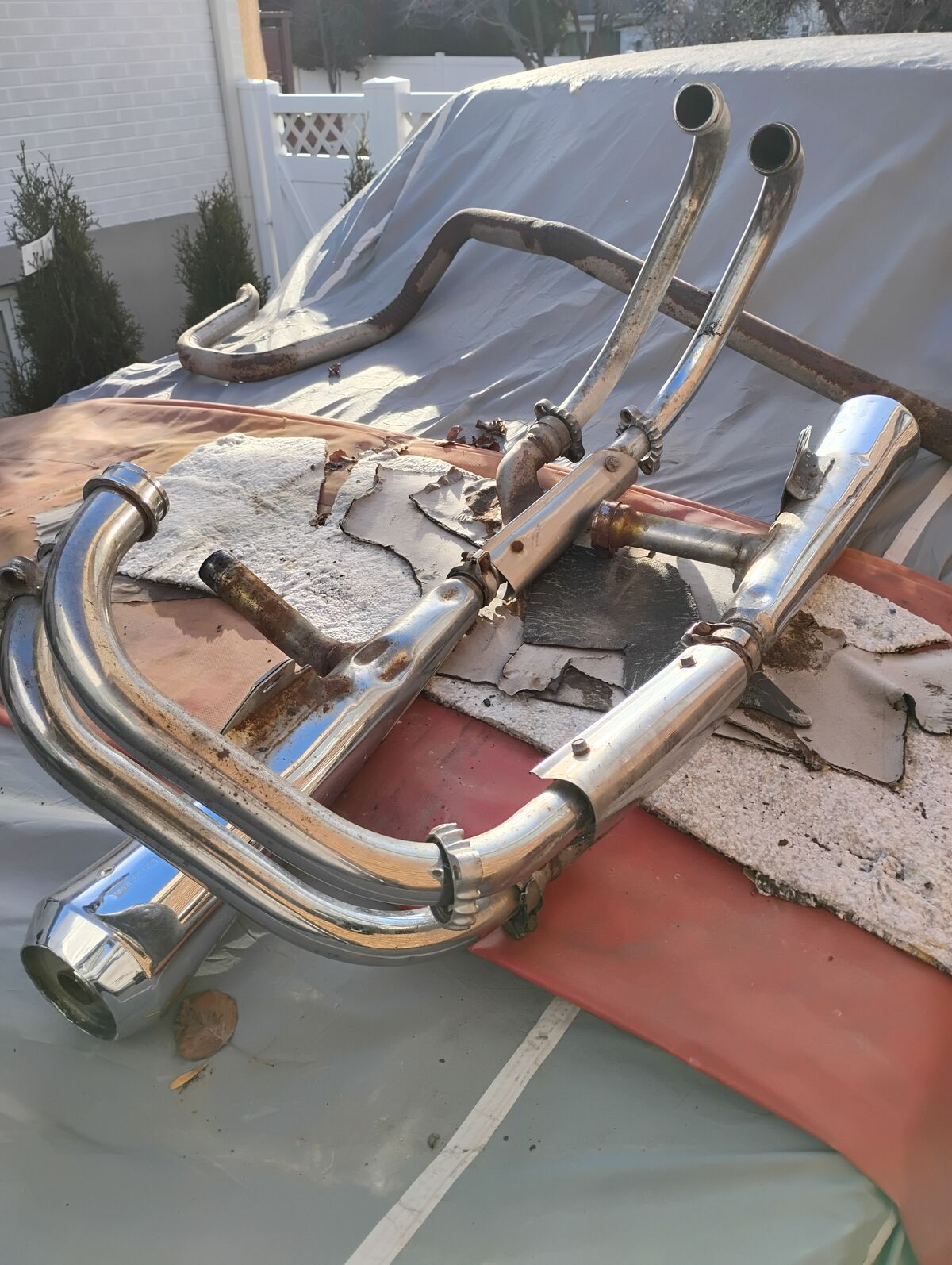 1979 Yamaha xs1100 exhaust