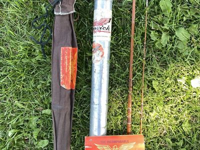 Vintage 1960s Fenwickttr Feralite FF79 Fly Fishing Rod w/ Case - Excellent Condition