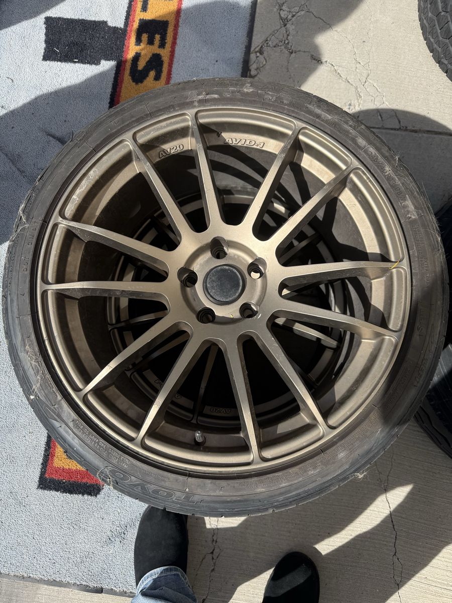 Wheels (tires are bald)