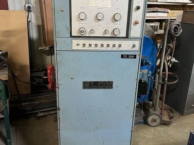 ELOX TC-100 EDM power supply with documentation