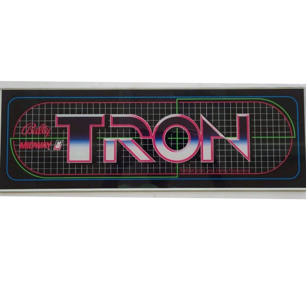 TRON GLASS MARQUEE. Excellent Conditions! Dimensio