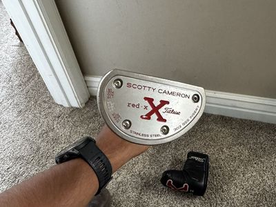 Scotty Cameron Titleist Red X Putter 35”