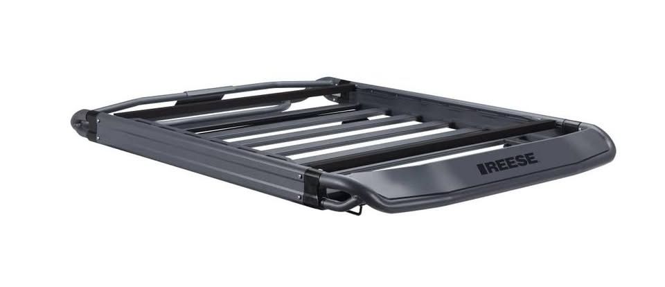 New Reese 1399500 Atlas Rooftop Cargo Basket, 44 Inch x 38 Inch, 160 lbs. Capacity, Aluminum