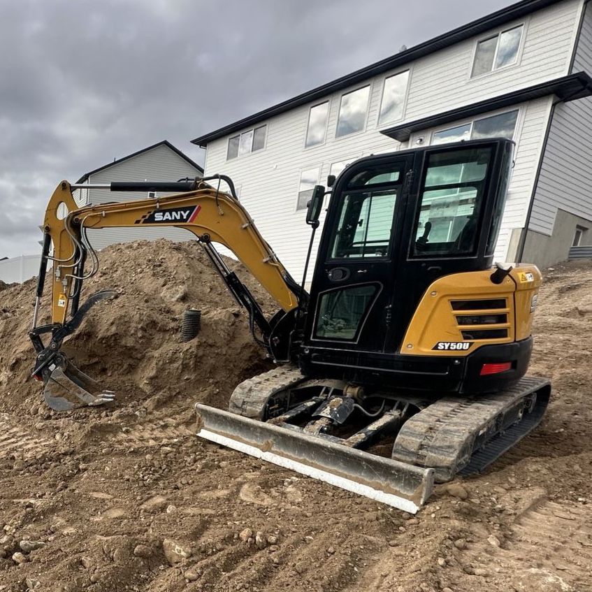 2024 Sany SY50U Mini Excavator - Compact & Powerful Earthmover