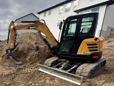 2024 Sany SY50U Mini Excavator - Compact & Powerful Earthmover