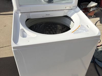 LG Top Load Washing Machine and dryer - White, Smart Capable, High Efficiency