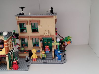 Lego Sesame Street set