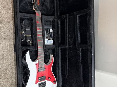 Ibanez Gio GRG121SP-SVF Electric Guitar with NUX Mighty Lite BT Mini Modeling Amp & Hard Case