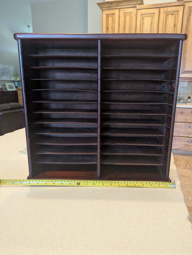 Vintage Organizing Shelf unit