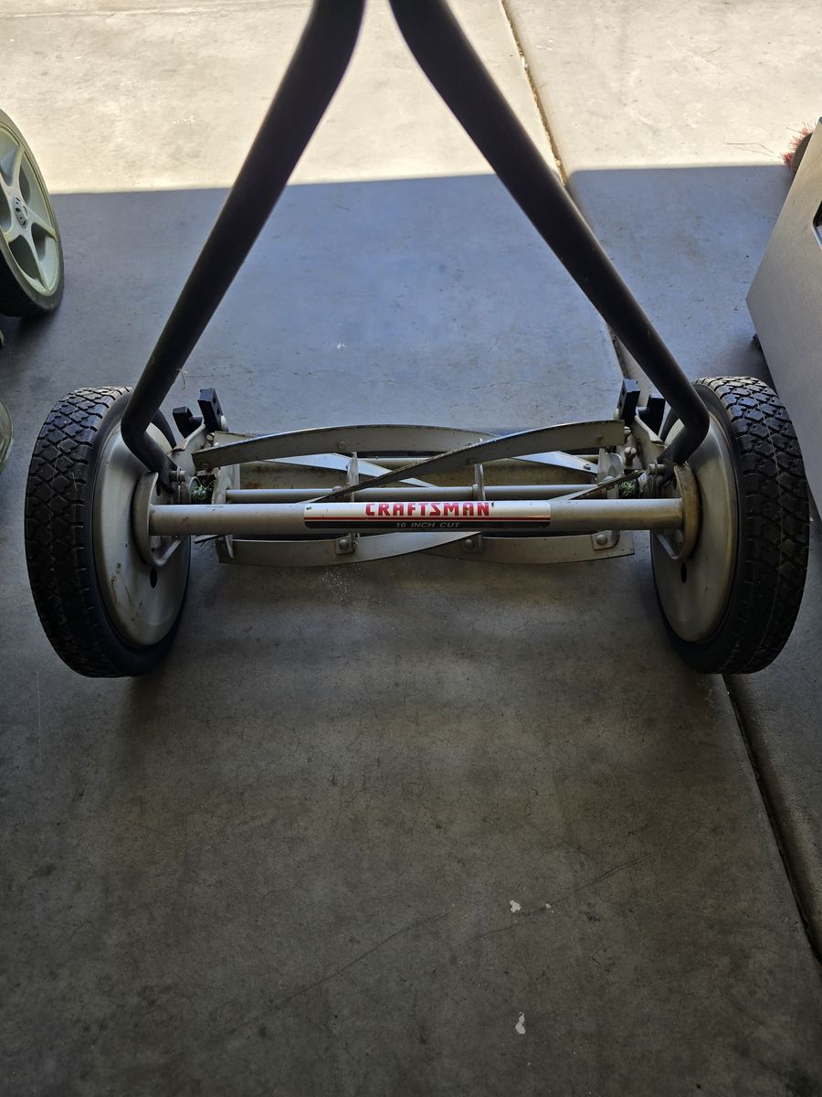 Craftsman 16 Inch Cut Reel Lawn Mower Manual Push