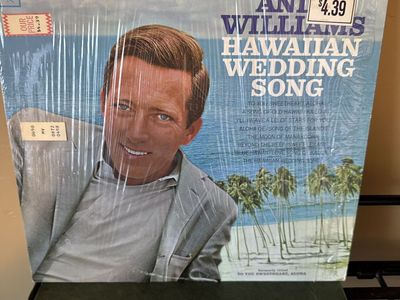 Andy Williams Hawaiian Wedding Song Vintage Vinyl LP Record Columbia Stereo