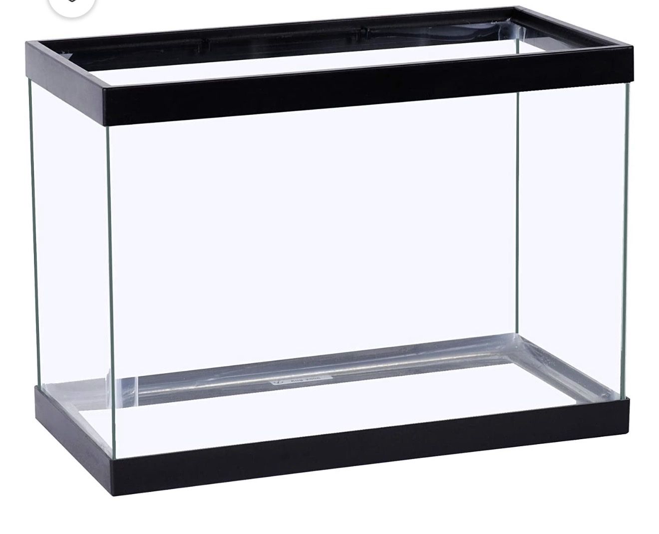 2 Rectangular Glass Aquarium Fish Tank