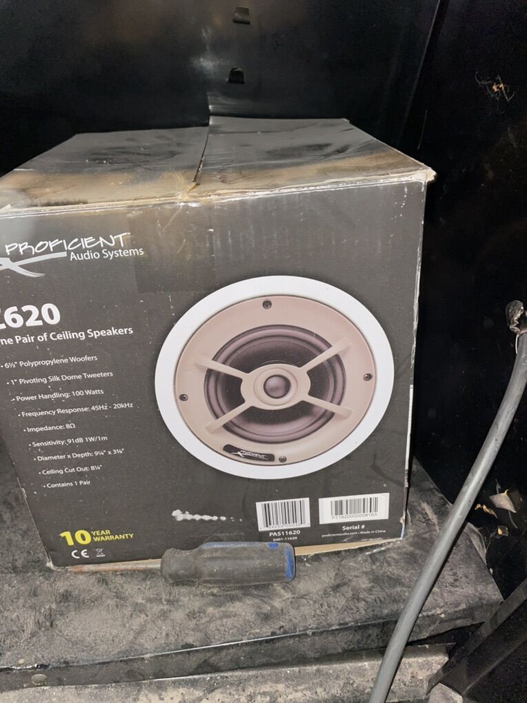 Proficient Audo C625 Ceiling Speakers