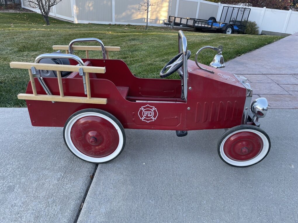Fire Truck with pedals