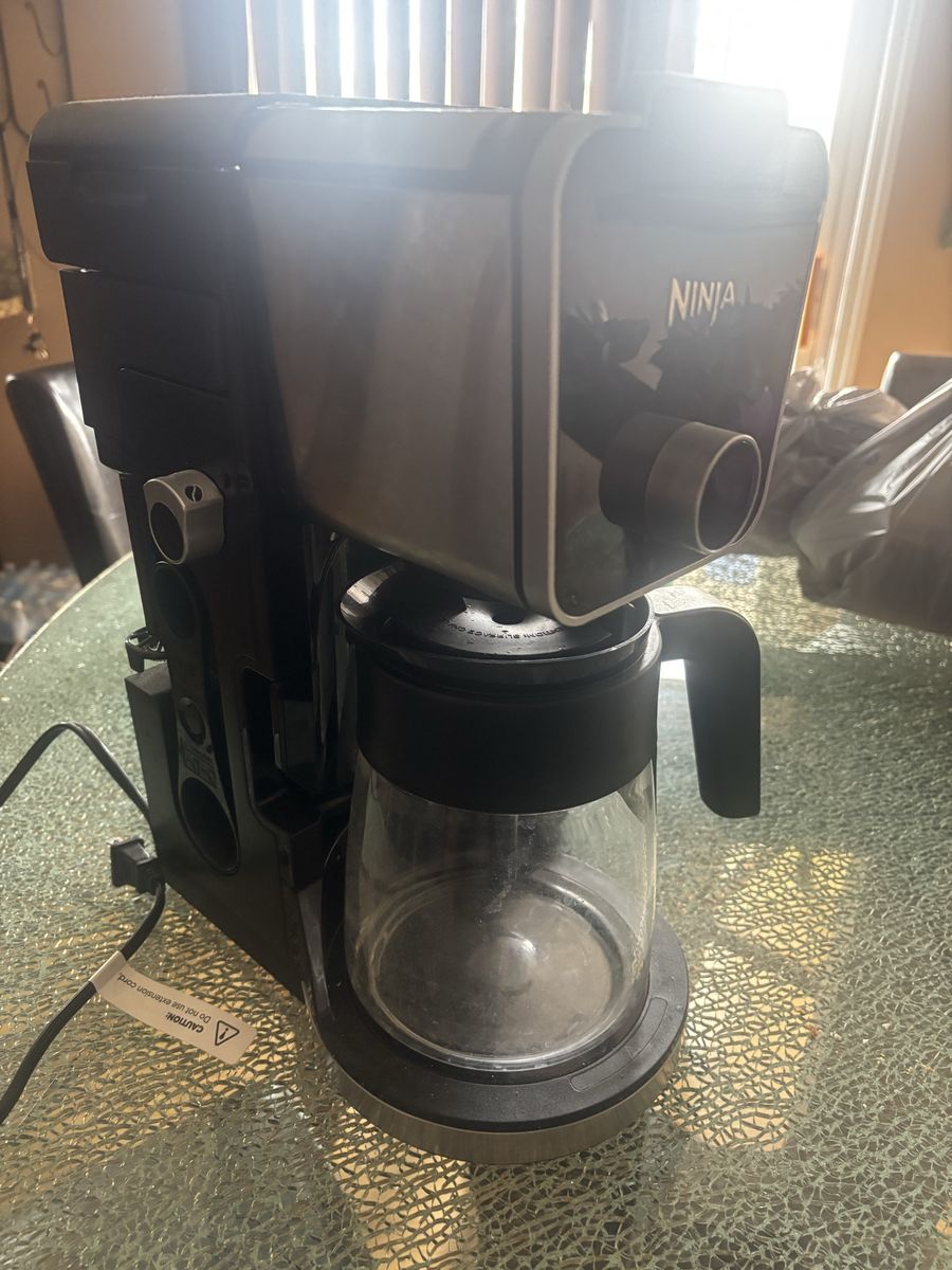 Ninja Specialty Coffee Maker with Glass Carafe - Black/Stainless Steel