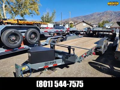 2026 Behnke 20' Tandem Tilt 20K Equipment Flatbed