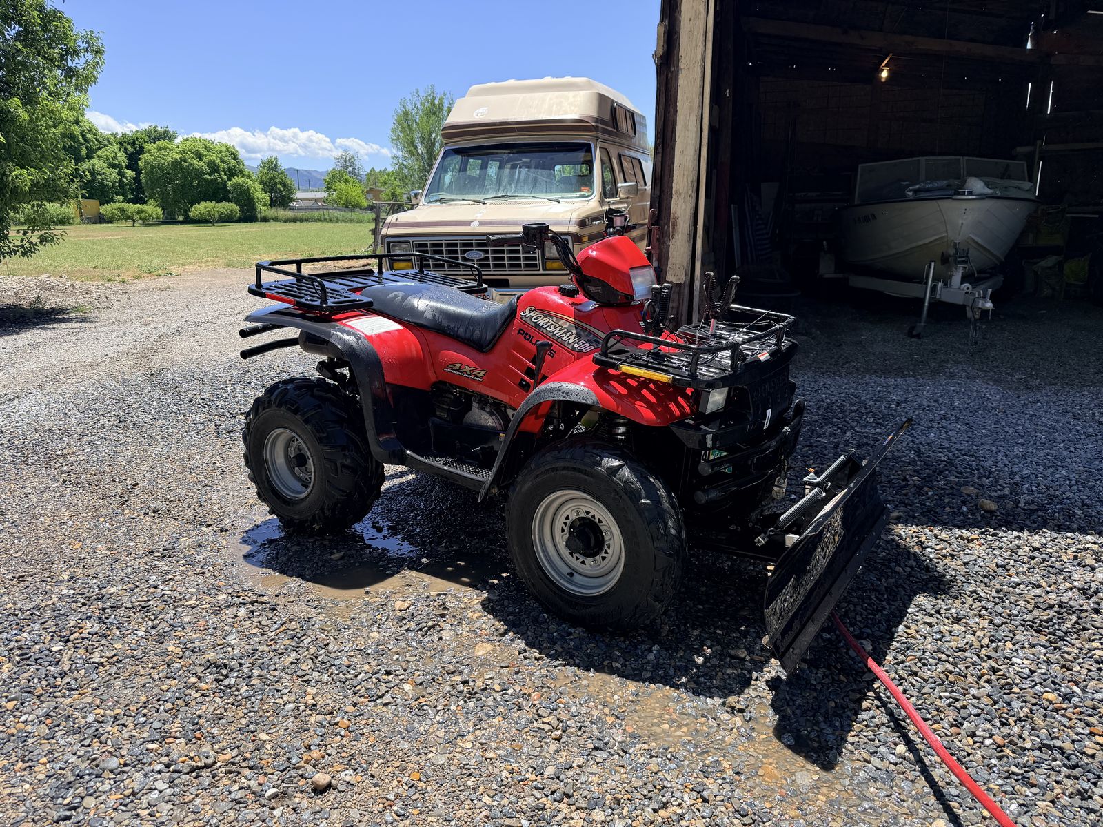 Sportsman 4 wheeler