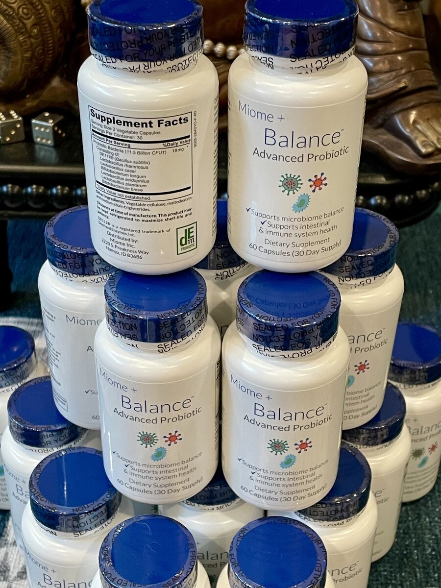 Miome Balance Advance Probiotics - Overstock Clearance Value Way Below Wholesale Pricing!