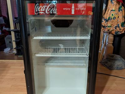 Coke mini fridge