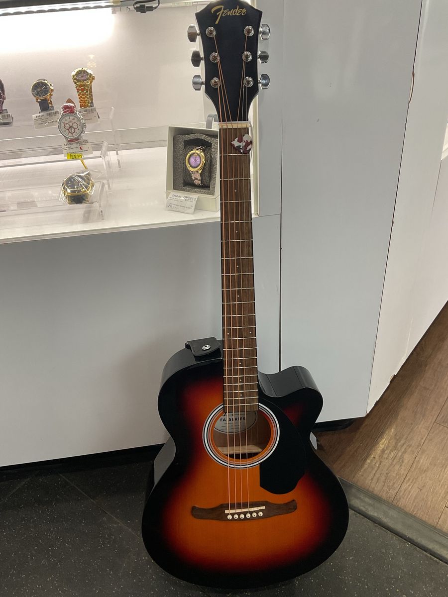 Fender E/A Guitar FA-135CESB. E75012117