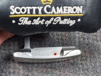 Scotty Cameron Stainless Steel Putter, Right handed