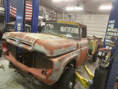 1960 Ford F100 1997 Cummins 12 Valve 5spd