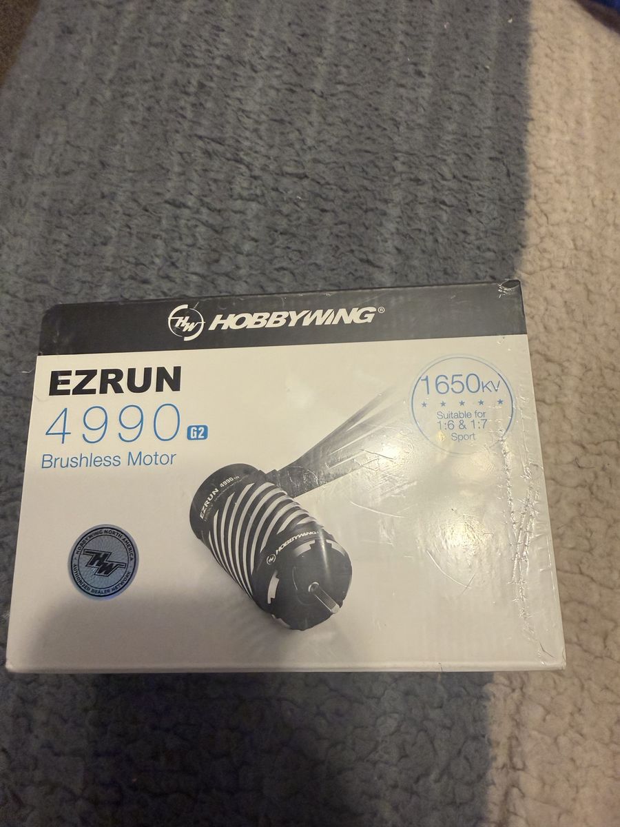 Hobbywing EzRun 4990 G2 1650kV Brushless Motor for 1:6 & 1:7 RC Cars - $100