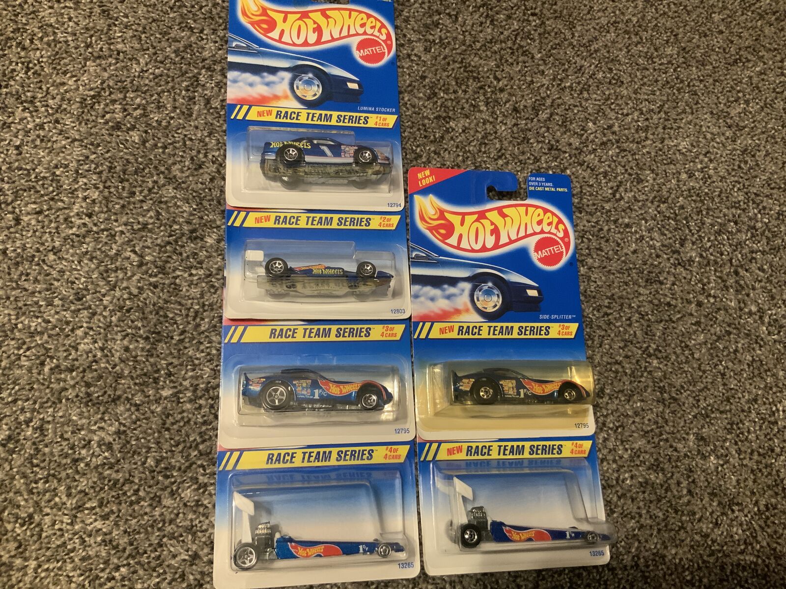 1994 Hot Wheels Race Team Series complete set plus variations