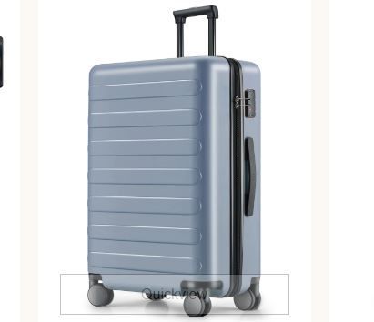 NEW! NINETYGO 28" Large Checked Luggage w/Expandable Hard Shell