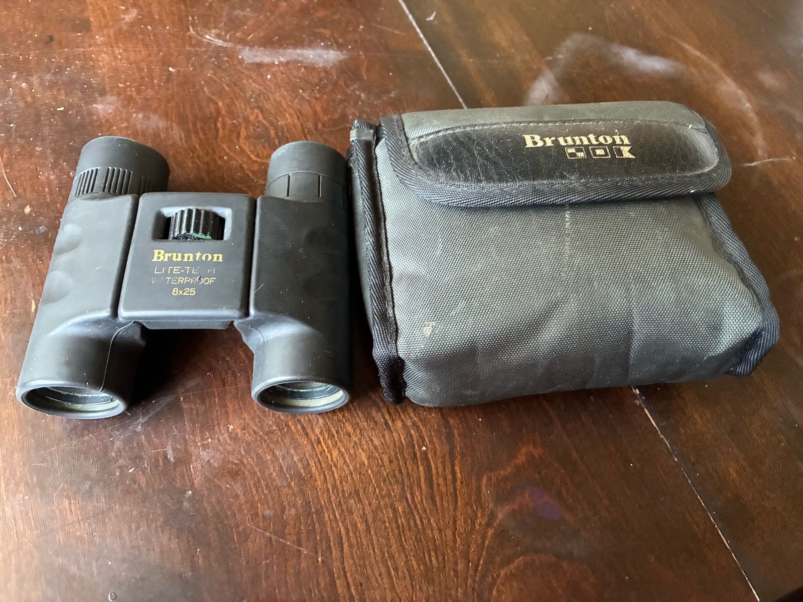 Brunton Lite-Tech Waterproof 8x25 Compact Binoculars with Case