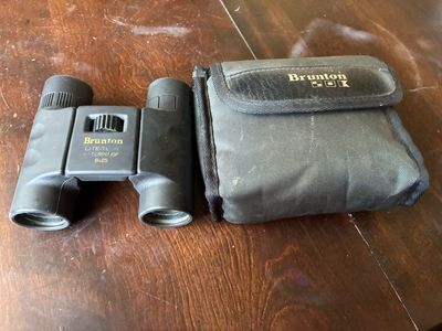Brunton Lite-Tech Waterproof 8x25 Compact Binoculars with Case