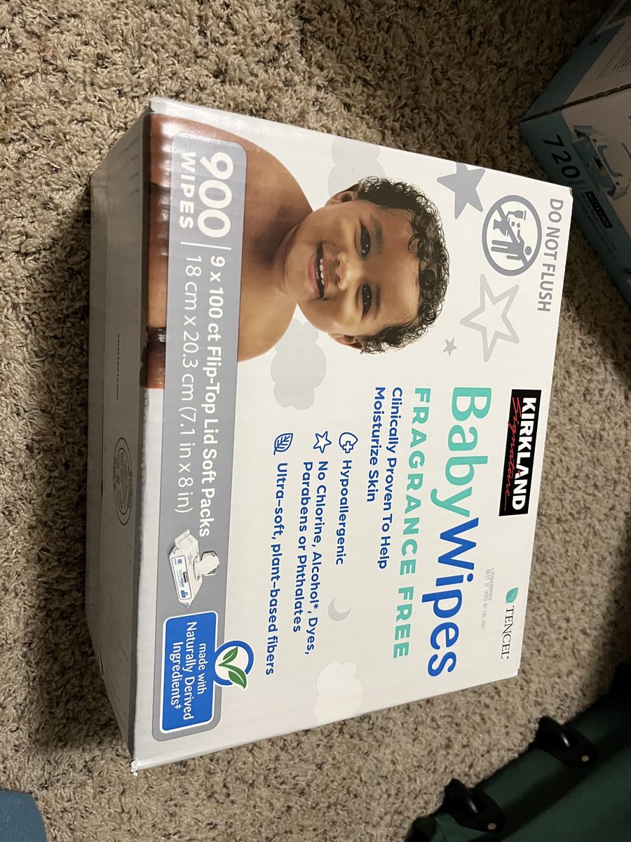 Kirkland Fragrance Free Baby Wipes