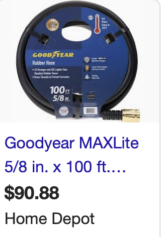Garden hose