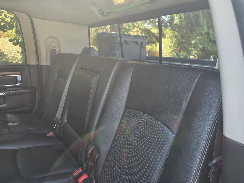 2018 RAM 3500Heavy Duty Pickup Truck - Black, 4x4, Diesel, Crew Cab, Leather Seats, Bed Cover, Tool Box