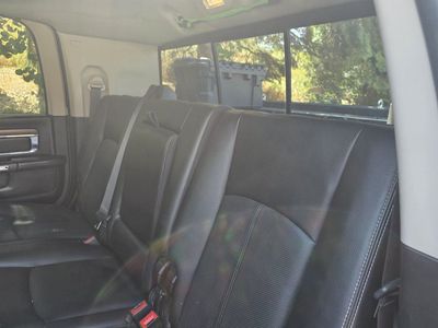 2018 RAM 3500Heavy Duty Pickup Truck - Black, 4x4, Diesel, Crew Cab, Leather Seats, Bed Cover, Tool Box