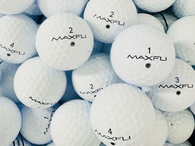 150 excellent condition Maxfli Golf Balls