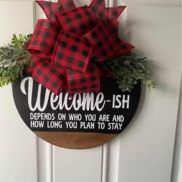 Welcome Door Hangers