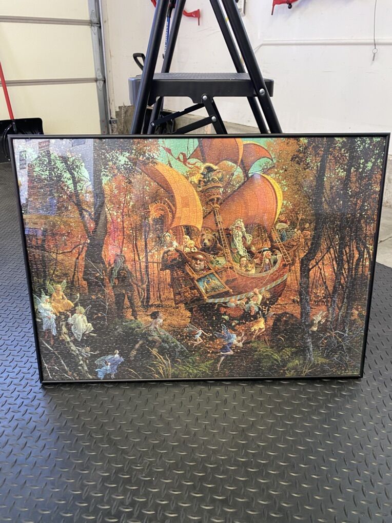 Fantasy Art: James C. Christen Framed Puzzle