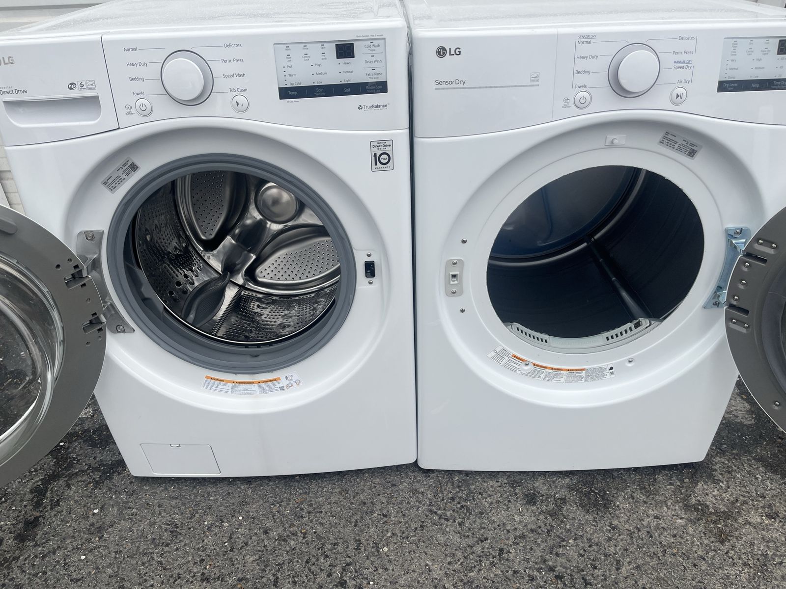 LG stackable Electric Set,free Delivery