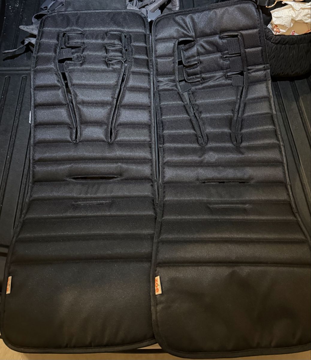 Zoe V2 Stroller Seat Liners (2-Pack) - Black, Like New, Washable