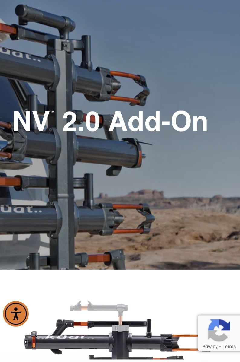 KUAT Bike Rack And extender