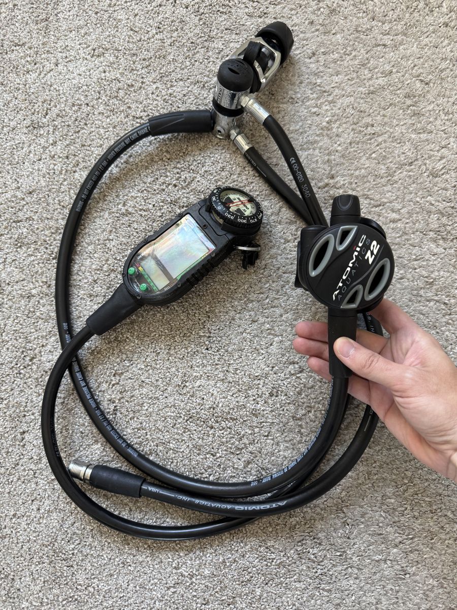 Scuba Regulator and Dive Computer