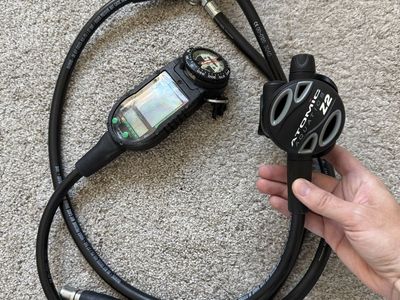 Scuba Regulator and Dive Computer