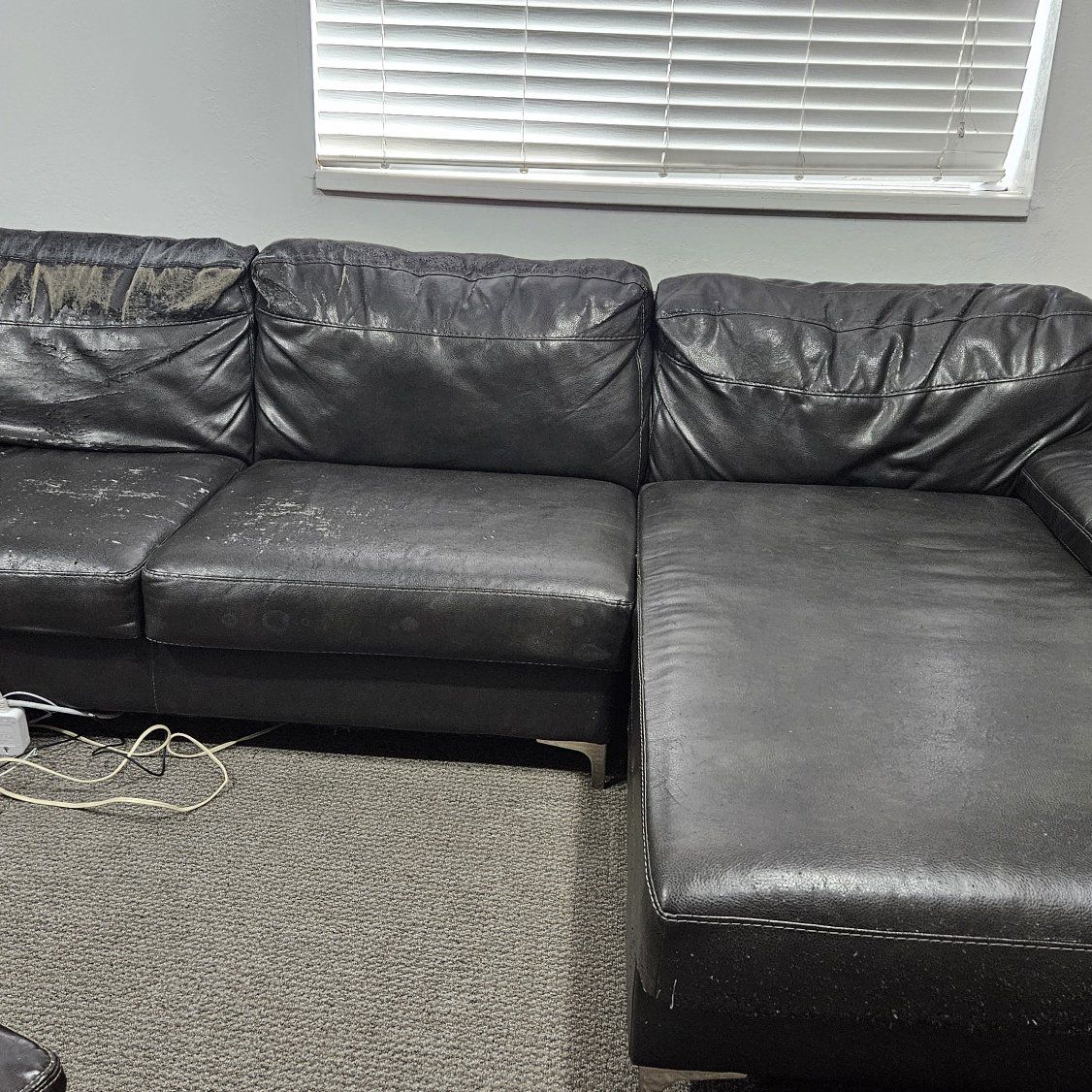 large couch or sofa