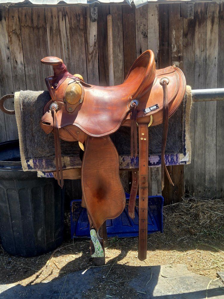 15" custom Cliff Lynch Wade Saddle