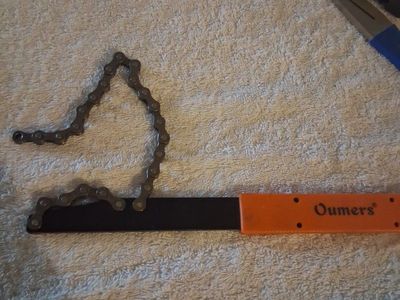 Chain whip for reari cassettes