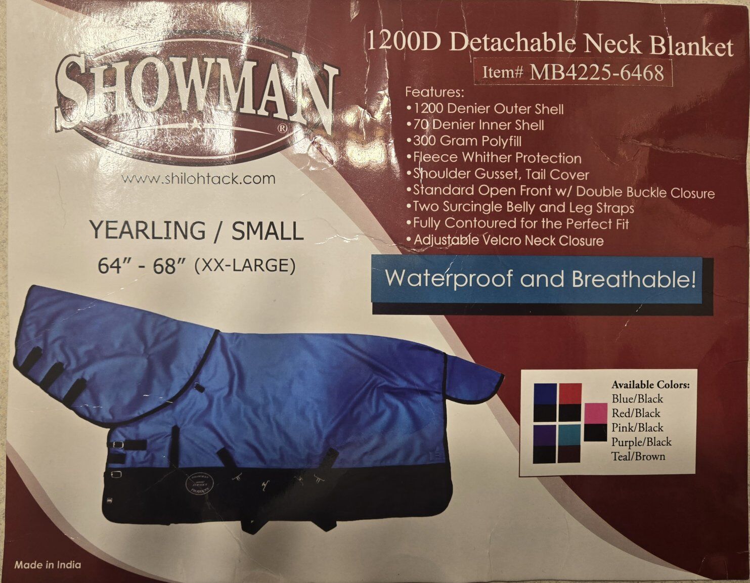 Yearling/Pony Blanket